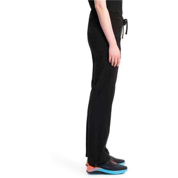 Infinity Straight Leg Drawstring Women Scrub Pants 360 Stretch - Picture 4 of 7